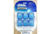 Lốc 6 hộp chỉ nha khoa Oral B Glide Pro-Health Advanced Multi Protection Floss Clean Mint hộp 40m từ Mỹ