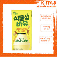 Lốc 6 Hộp Sữa chuối Hàn Quốc BINGGRAE 200ml - [빙그레] 바나나맛 우유 200ML