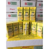 Lốc 6 Hộp Sữa Tươi Hương Chuối Binggrae Hàn Quốc 200ml / 빙그레)바나나맛우유 200M