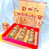 Lốc 6 hủ tổ yến chưng sẵn NHÂN SÂM thơm ngon bổ dưỡng (30% yến) - D7