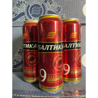 Lốc 6 lon BIA Nga BALTIKA số 9 450ml