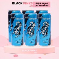 Lốc 6 lon nước tăng lực Sting hương việt quất 320ml