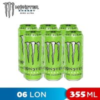 LỐC 6 LON NƯỚC TĂNG LỰC MONSTER ENERGY ULTRA PARADISE 355ML