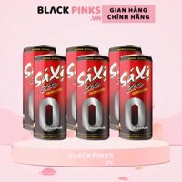 Lốc 6 lon sá xị zero Chương Dương 320ml