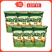 Lốc 6 Ly Bánh Ngũ Cốc Lotte Socola Hàn Quốc 89G/Ly