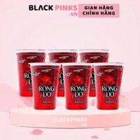 Lốc 6 ly nước tăng lực Rồng Đỏ dâu 200ml