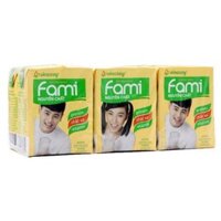 Lốc 6 Sữa Đậu Nành Fami Nguyên Chất 200Ml