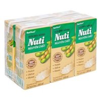 Lốc 6 Sữa Đậu Nành Nuti Nguyên Chất 200Ml