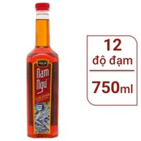 lốc 6chai 750ml nước măm nam ngư cá cơm đậm vị thơm ngon  sánh mịn từng giọt nước măm nguyên chât 100%