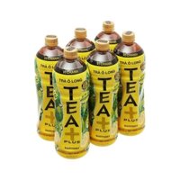 lốc 6chai nước ngọt trà ôlong chanh 1lít đậm đà thơm ngon đúng vị chanh là nước giải khác thanh nhiệt làm mát cơ thể