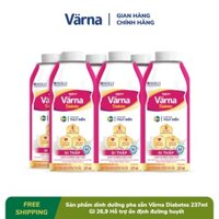 Lốc 6Hộp 237ml Sữa Bột Pha Sẵn Varna Diabetes (Ăn Kiêng)/ Complete/ Colostrum -NUTIFOOD -YOOSOO MALL