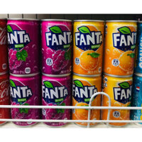 ((Lốc 6lon)) Nước ngọt Fanta Nhật Bản 160ml