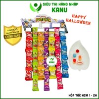 [Lốc 70 gói] Kẹo dẻo halloween body Risen Mỹ cho bé ăn vặt khám phá vui (con mắt, mũi, hàm răng, tay, chân)