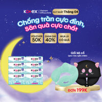 Lốc 8 băng vệ sinh Kotex Hàng ngày Compact Maxcool French Spa 15cm 20x48