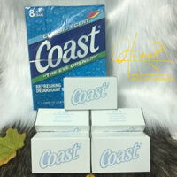 Lốc 8 bánh xà bông Coast 113g Mỹ