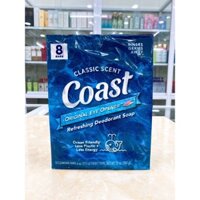 Lốc 8 Bánh Xà Phòng Coast 113g x 8 Made in USA Mẫu Mới