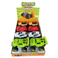 (Lốc 8 cái) Kẹo nổ đồ chơi hình Xe tải ATV Monster truck