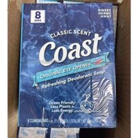Lốc 8 Cục Xà Bông Coast Mỹ 113g