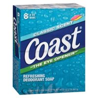 Lốc 8 cục xà phòng Coast 907g