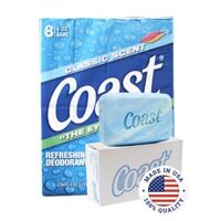 Lốc 8 cục xà phòng COAST 113gcục - Nhập khẩu Mỹ