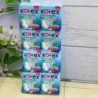 Lốc 8 gói băng vệ sinh Kotex siêu mỏng cánh hương trà trắng London  -gói 8 miếng