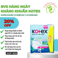 Lốc 8 gói BVS Kotex bảo vệ toàn diện siêu mỏng ( Không Cánh - Có Cánh ) 1 gói 9 miếng