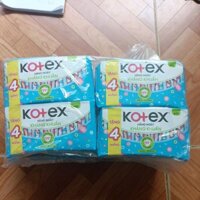 Lốc 8 gói KOTEX HẰNG NGÀY KHÁNG KHUẨN 20 HÀNG TẶNG KÈM
