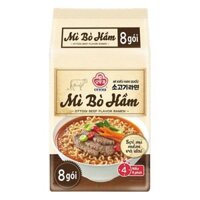 Lốc 8 Mì Ottogi Bò Hầm Gói 120G