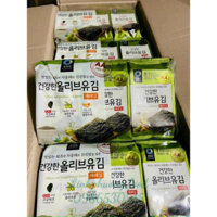 Lốc 9 Gói Rong Biển Ăn Liền Vị  Dầu Oliu HÀn Quốc 5G*9