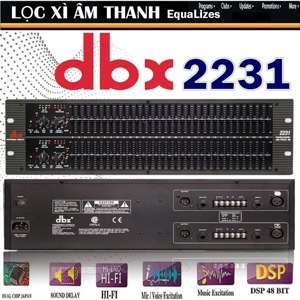 Lọc âm Equalizer DBX 2231