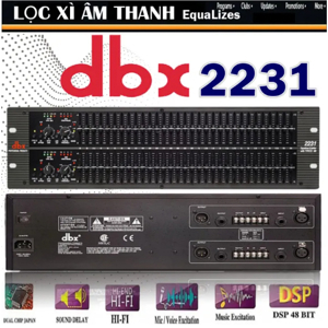 Lọc âm Equalizer DBX 2231