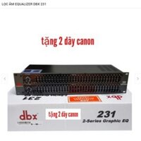 LỌC ÂM EQUALIZER DBX 231