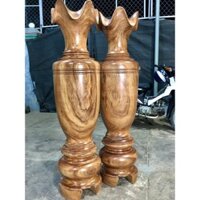lộc bình gỗ lim đá gia lai cao 137-35