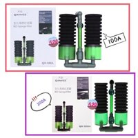 Lọc bio tạo vi sinh và sủi khí QANVEE dùng cho hồ cá. (QS-100A-200A)