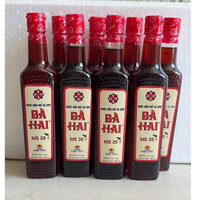 Lốc Chai Vuông Nhựa Tiết Kiệm Nước Mắm Cá Cơm Loại 1 Bà Hai ( 8 chai X 500ml ) 25 Độ Đạm