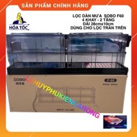 Lọc Dàn Mưa Sobo F-30, F-60 F90 Tầng Cho Hồ Cá Kèm Vật Liệu Lọc