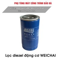 Lọc dầu, lọc nhiên liệu 612600081334 động cơ WEICHAI, phụ tùng máy xúc, máy công trình cho xe xúc lật LIUGONG, xe tải