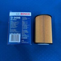 Lọc Dầu Nhớt Động Cơ ( Lọc Giấy ) Bosch O0098 Dành Cho Xe KIA Carens/Rondo 1.7 CDi (13-); HYUNDAI Geresis 3.8 (08-16)