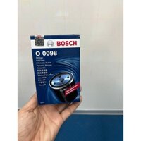 Lọc Dầu Nhớt Động Cơ ( Lọc Giấy ) Bosch O0098 Dành Cho Xe KIA Carens/Rondo 1.7 CDi (13-); HYUNDAI Geresis 3.8 (08-16)