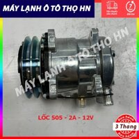 Lốc điều hòa (block,máy nén) 505 2A 12V hàng Trung Quốc (hàng chính hãng nhập khẩu trực tiếp)