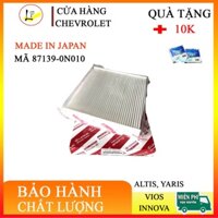 LỌC ĐIỀU HÒA INNOVA, VIOS, FOTUNER YARIS RAV4 MÃ 87139-0N010 hàng chuẩn đẹp-bền-tặng 02 viên nước rửa kính|lienphuong79