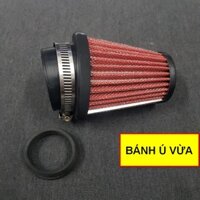 LỌC GIÓ BÁNH Ú VỪA LƯỚI THÉP ĐỎ GẮN + TẶNG KÈM CO XĂNG CAO SU