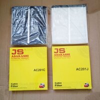 Lọc gió điều hòa Nissan Navara 2.5L 2014-2024 mã AC201J của JS Asakashi Nhật Bản