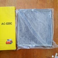 Lọc gió điều hòa than hoạt tính AC0209C dùng cho Chevrolet Spark 1.0 2010-2016 mã phụ tùng 95947238