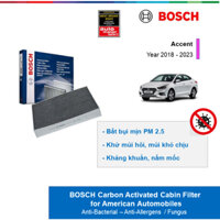 LỌC GIÓ ĐIỀU HÒA THAN HOẠT TÍNH CAO CẤP BOSCH : Hyundai Accent ĐỜI XE 2018 ĐẾN 2023