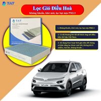 Lọc gió điều hòa VinFast VFe34 Vải Than hoạt tính Kháng Khuẩn Lọc bụi mịn PM2.5 - TAT Filter