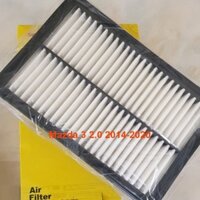 Lọc gió động cơ A25001-1 JS Asakashi dùng cho Mazda 3 Việt Nam 2.0 2014, 2015, 2016, 2017, 2018, 2019, 2020 PE07-13-3A0A