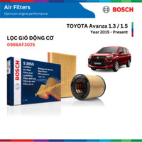 Lọc gió động cơ BOSCH Air Filter 0986AF3025, TOYOTA Avanza đời xe 2015 đến nay, phụ tùng Bosch