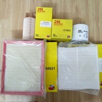 Lọc gió động cơ, lọc gió điều hòa, lọc nhớt, lọc dầu diesel nhiên liệu xe Nissan Navara của JS Asakashi Nhật Bản