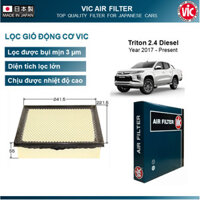 LỌC GIÓ ĐỘNG CƠ VIC HIỆU NĂNG CAO : MITSUBISHI Triton 2.4 Diesel (17-)